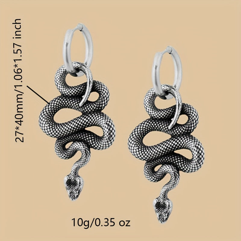 Shadowcoil – Black Snake Studs