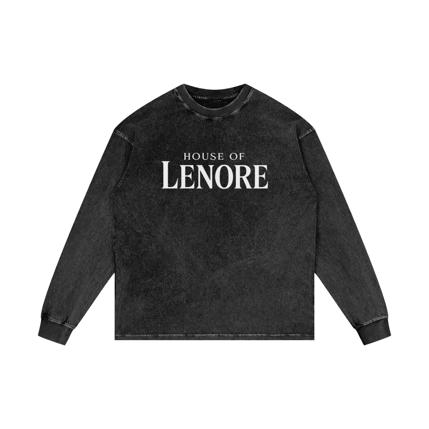 Acid Wash Oversize Long Sleeve T-Shirt – House of Lenore