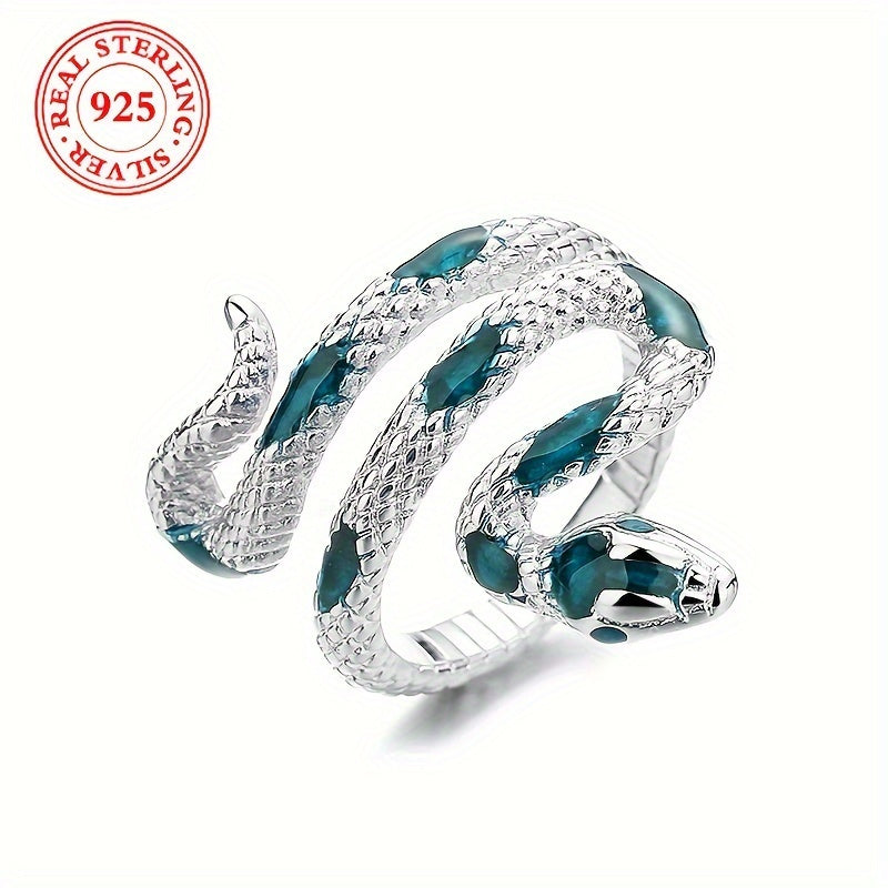 Serpent Oath – Timeless Silver Coil