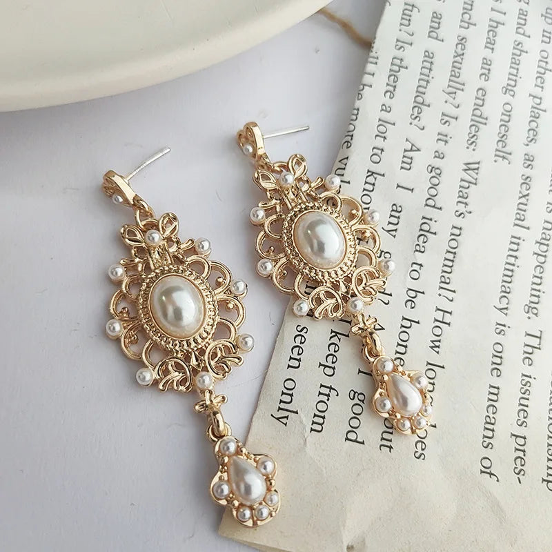 Vintage Pearl Earrings