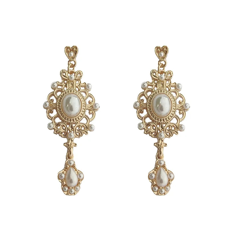 Vintage Pearl Earrings
