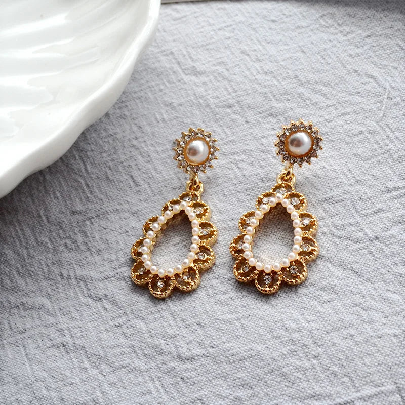Vintage Pearl Earrings