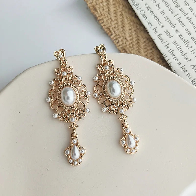 Vintage Pearl Earrings