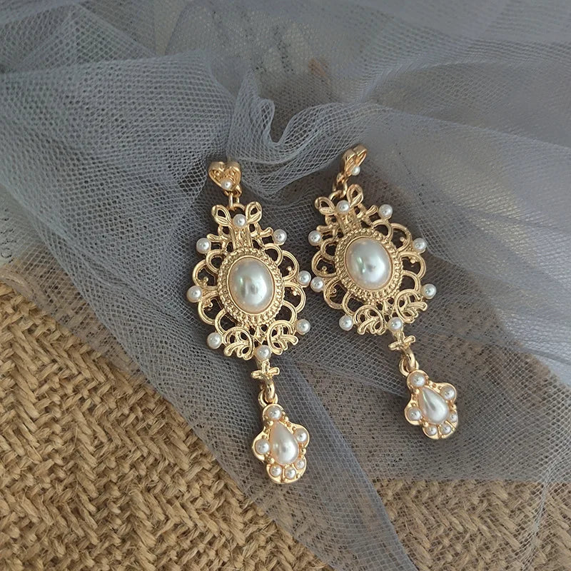 Vintage Pearl Earrings