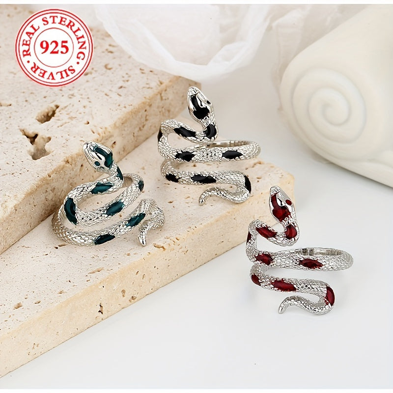 Serpent Oath – Timeless Silver Coil