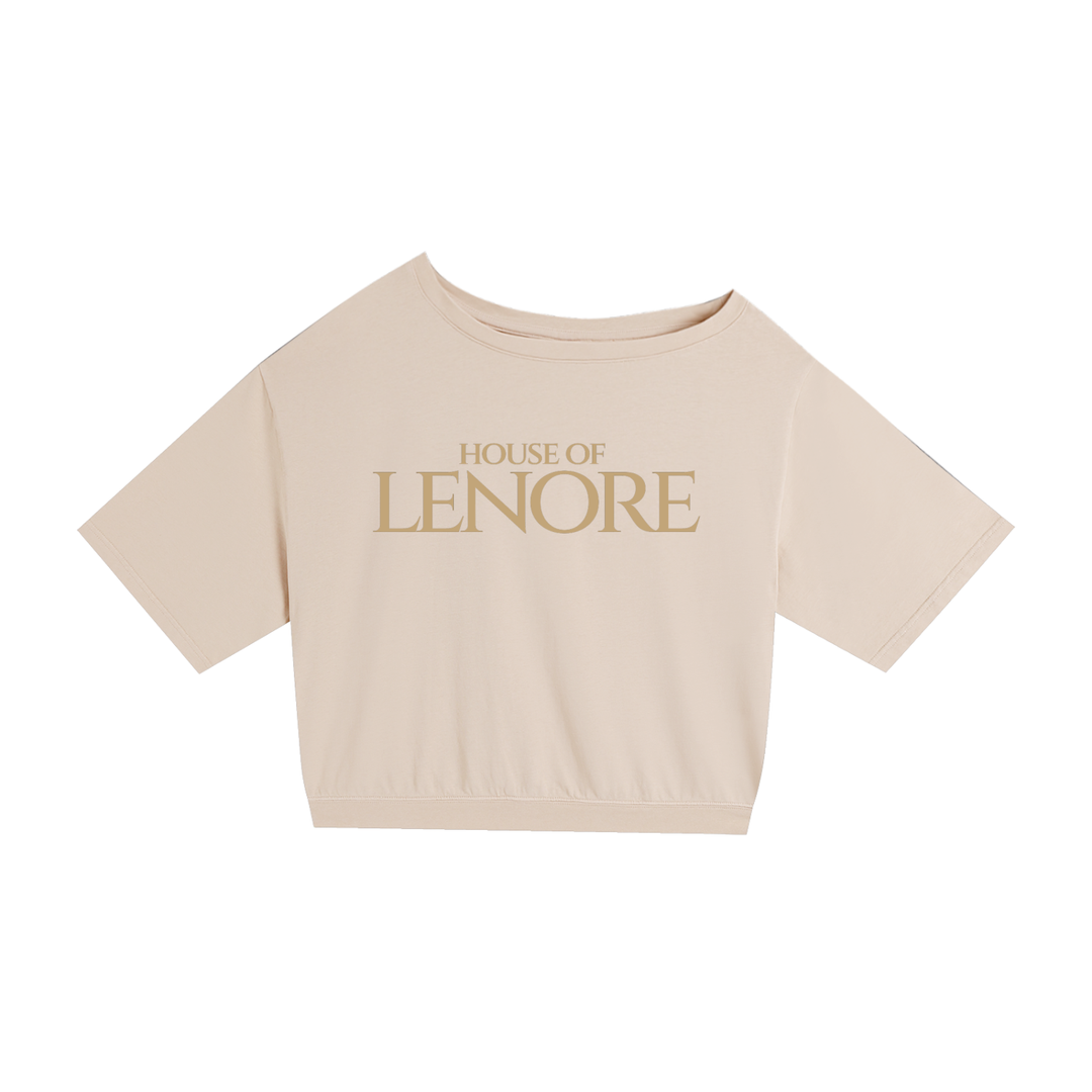 Asymmetric Shoulder Oversized Cotton T-Shirt