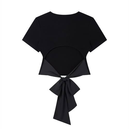 House of Lenore Bow Back Top