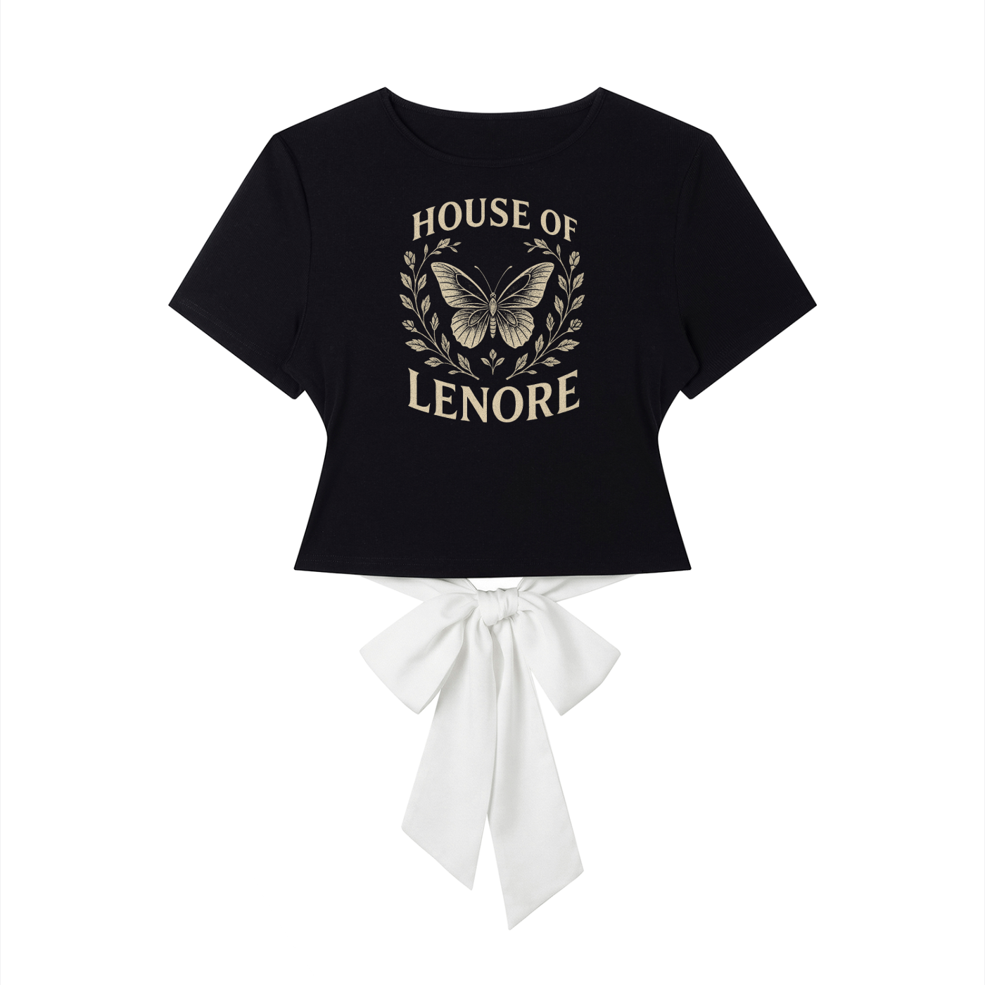 House of Lenore Bow Back Top