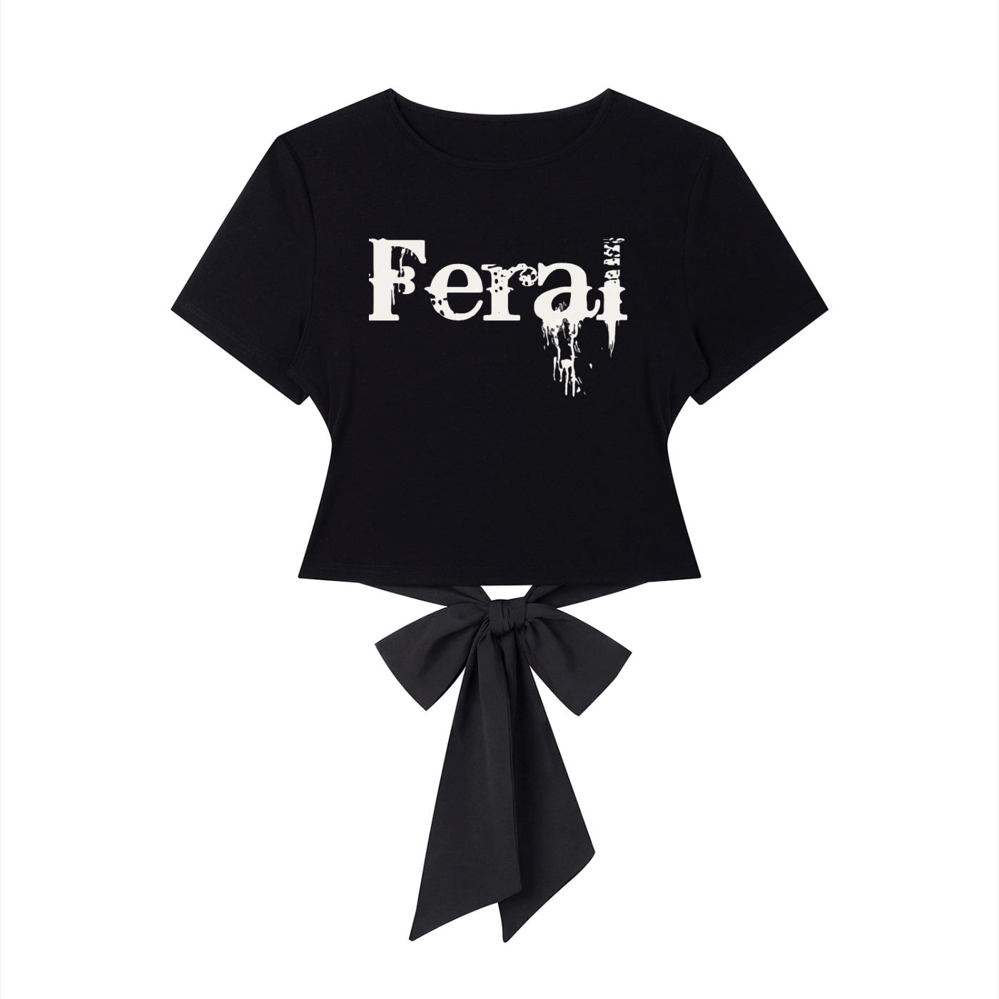 House of Lenore Feral Bow Back Top